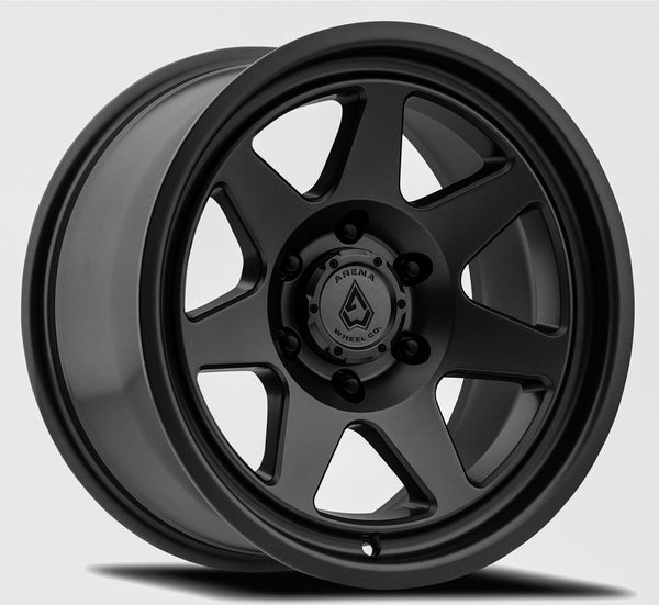Arena Ridge 17x8.5 satin black 6on5.5 0mm